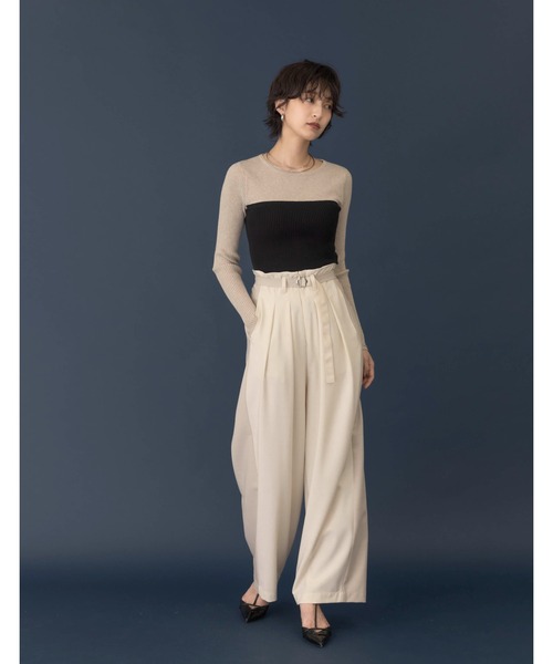 「Eimee Law」 パンツ MEDIUM ベージュ レディースの画像