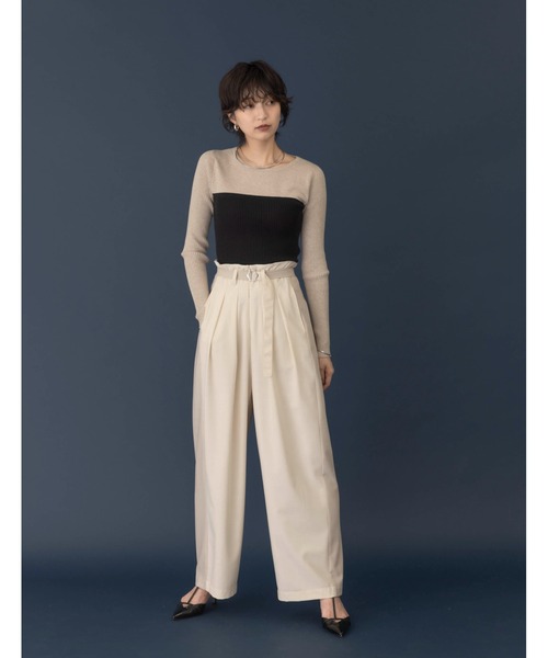「Eimee Law」 パンツ MEDIUM ベージュ レディースの画像