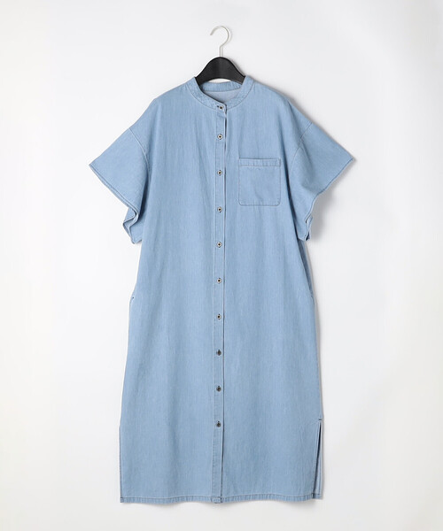 シャツワンピース デニムシャツ ワンピース : ZOZOTOWN Yahoo!店
