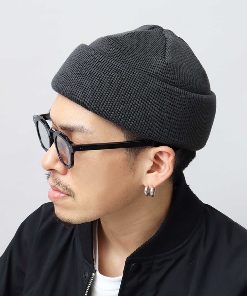 「Mr.COVER」 ニットキャップ FREE グレー メンズ_画像4