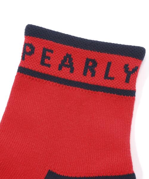 PEARLY GATES（パーリーゲイツ） 靴下 「PEARLY GATES」パイピング