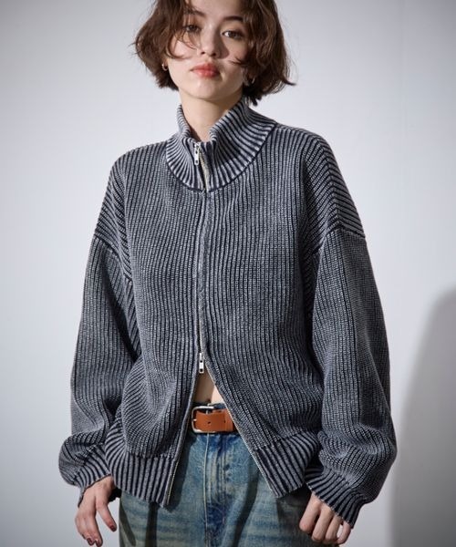 「PBLIM」 ニットカーディガン SMALL ブラック レディース_画像8