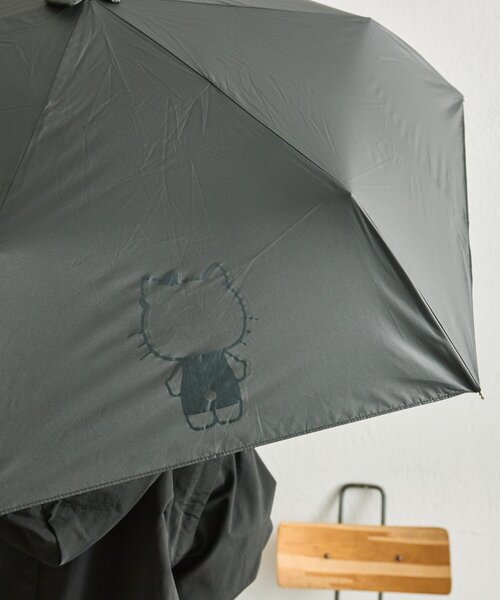 折りたたみ傘 「HELLO KITTY（ハローキティ）×ear」コラボ晴雨兼用折りたたみ傘 レディースの画像