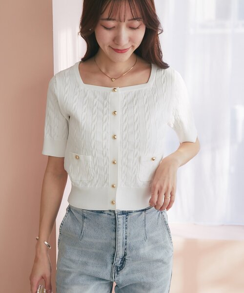 La boutique Bonbon（ラブティックボンボン） サマーニット ニット