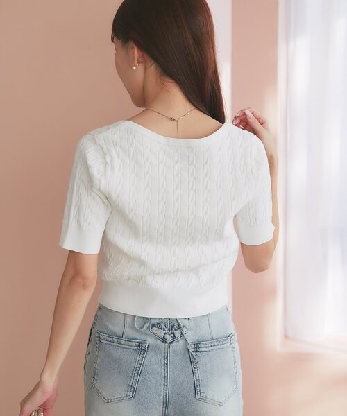 La boutique Bonbon（ラブティックボンボン） サマーニット ニット