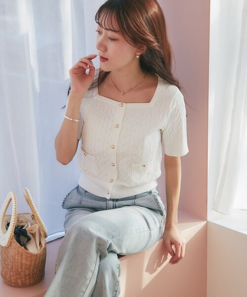 La boutique Bonbon（ラブティックボンボン） サマーニット ニット