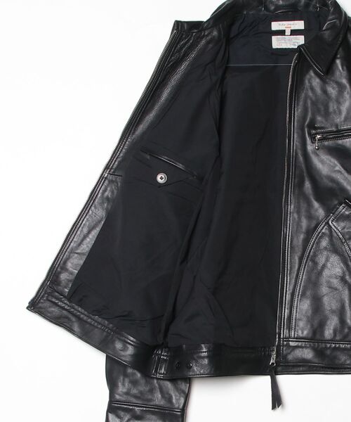 Nudie Jeans（ヌーディージーンズ） 革ジャン ライダース Blake Zip