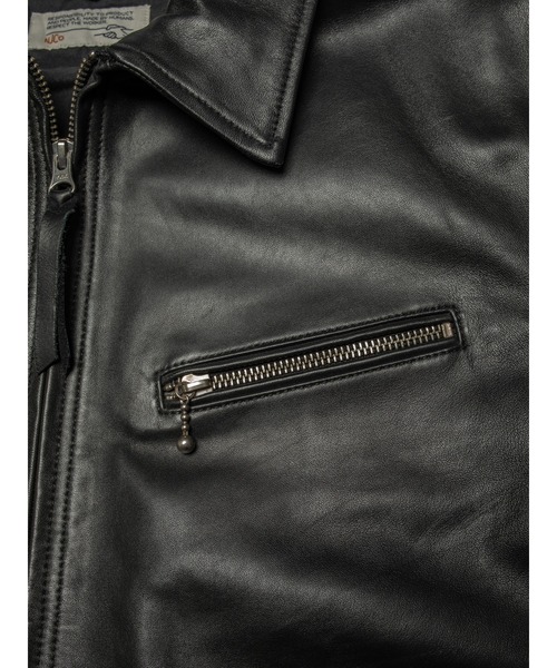 Nudie Jeans（ヌーディージーンズ） 革ジャン ライダース Blake Zip