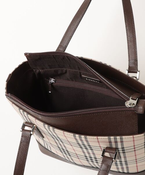 BURBERRY（バーバリー） ノバチェック柄 ハンドバッグ - ベージュ
