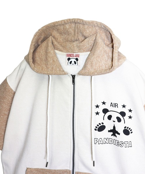 PANDIESTA（パンディエスタ） パーカー ミリタリー切替ZIPパーカー(M2