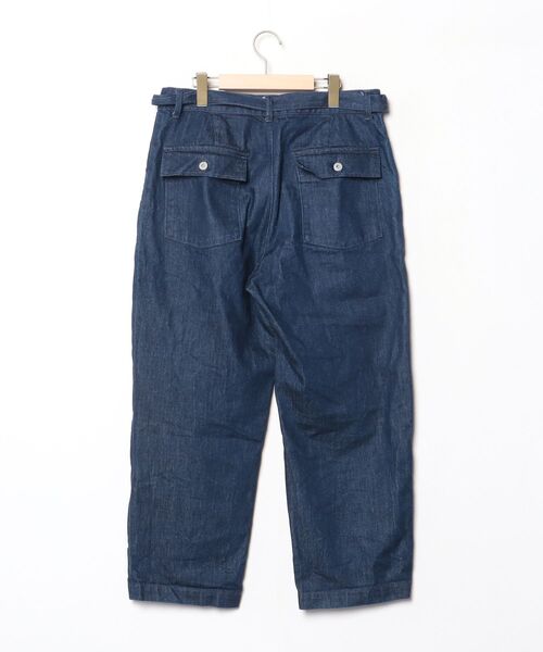 「GLOBAL WORK」 デニムパンツ L ネイビー メンズ_画像2