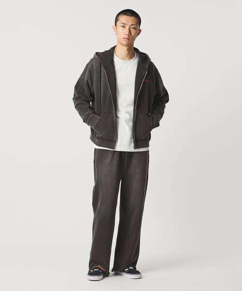 ワイドパンツ スウェットパンツ ジャージ メンズの画像