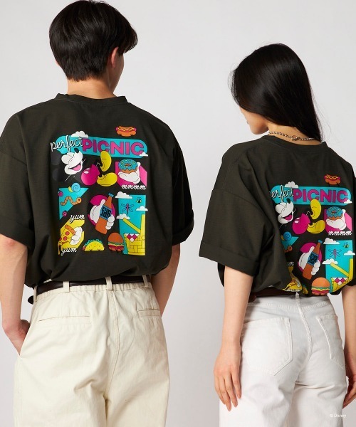 Disney（ディズニー） tシャツ 「OP:オーピー」水陸両用ミッキーT