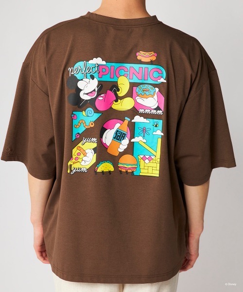 Disney（ディズニー） tシャツ 「OP:オーピー」水陸両用ミッキーT