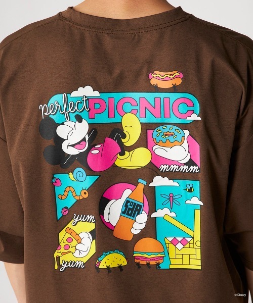 Disney（ディズニー） tシャツ 「OP:オーピー」水陸両用ミッキーT