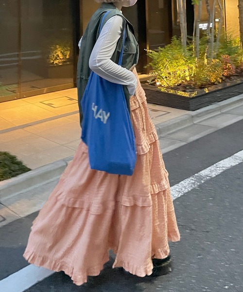 「Alley by w closet」 キャミソールワンピース FREE ピンク レディース_画像6