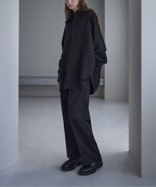 「SERACE」 スラックス M ブラック メンズ_画像4