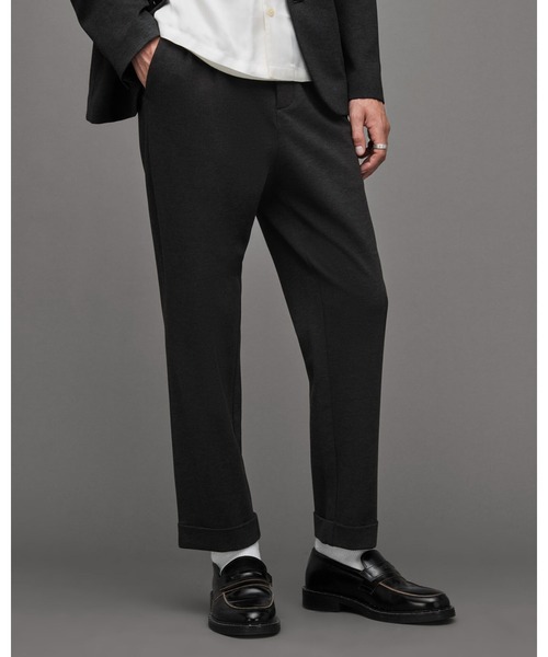 「ALLSAINTS」 スラックス 30 チャコール メンズ_画像4