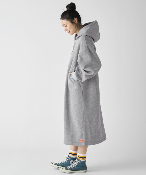 「KRIFF MAYER Lady's Collection」 長袖ワンピース LARGE オートミール レディース_画像8
