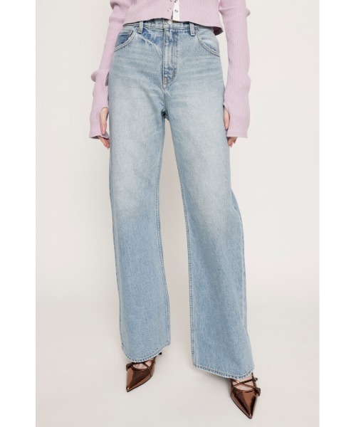「SLY」 デニムパンツ 1 ブルー レディース_画像3