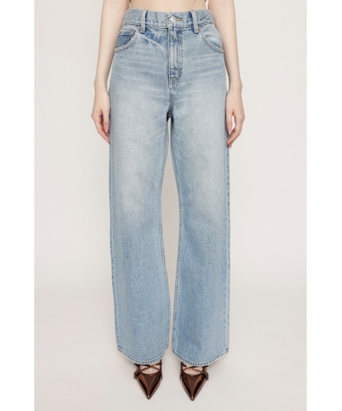 「SLY」 デニムパンツ 1 ブルー レディース_画像4