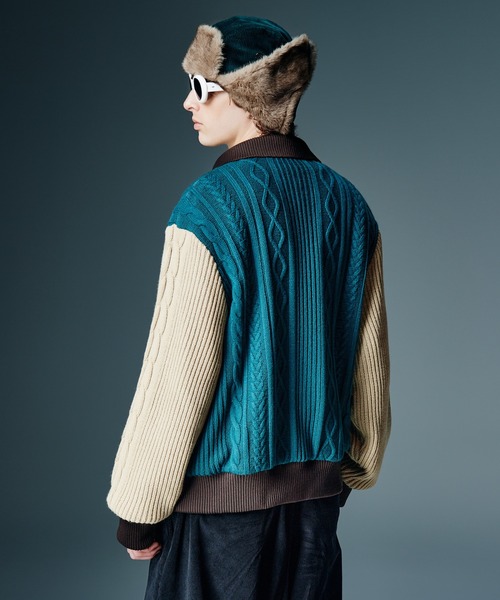 glamb（グラム） セーター ニット Knit A-2 Jacket / ニットA-2