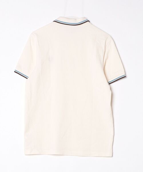 FRED PERRY ポロシャツ ベージュ 半袖 FRED PERRY（フレッドペリー） 半袖ポロシャツ M ベージュ メンズ