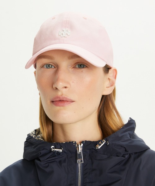 「TORY BURCH」 キャップ ONE SIZE ネイビー レディース_画像3