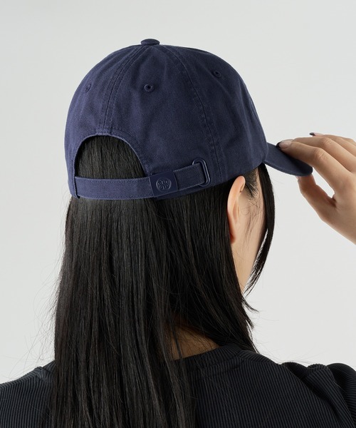 「TORY BURCH」 キャップ ONE SIZE ネイビー レディース_画像8