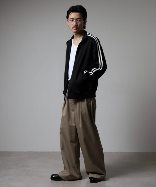 NERDY ジャージブルゾン M ブラウン レディース : ZOZOTOWN Yahoo!店