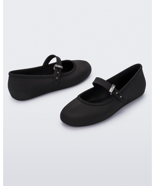 「melissa」 フラットパンプス 37 ブラック レディース_画像8