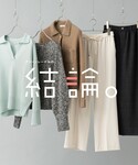 ワイドパンツ パンツ 「結論シリーズ」ホッとニ...の詳細画像4