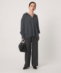 ワイドパンツ パンツ 「結論シリーズ」ホッとニ...の詳細画像2