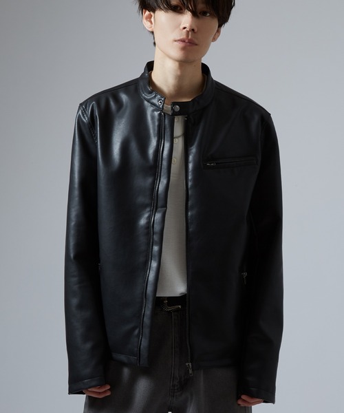 MICHAEL KORS（マイケルコース） 革ジャン ライダース レザー レーサー
