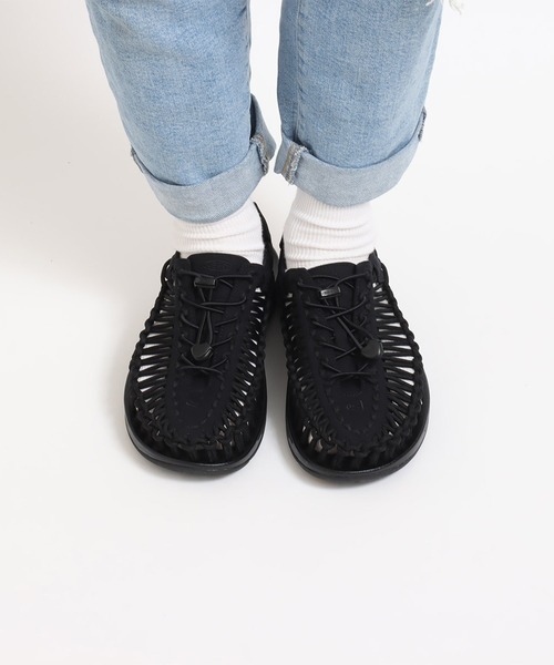 【美品】KEEN UNEEK 28.5 サンダル KEEN×Engineered Garments サンダル UNEEK PREMIUM LEATHER