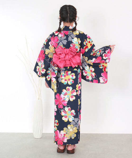 Amazon | [KYOETSU] [キョウエツ] 浴衣セット ジュニア 染料 3点