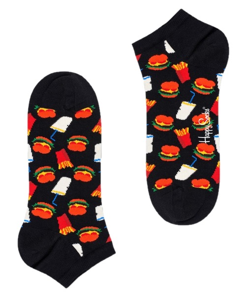 靴下 Happy Socks Hamburger スニーカーソックス 1a Zozotown Paypayモール店 通販 Paypayモール