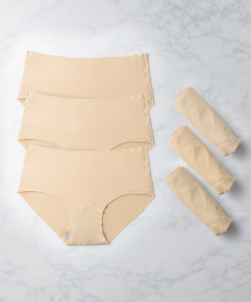 ショーツ シームレスショーツ セット 3枚セット ショーツラインが出