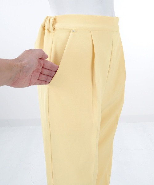 在庫あ人気 パンツ スラックス パンツ テーパード パール付き le reve vaniller ZOZOTOWN PayPayモール店 - 通販 - PayPayモール 送料無料人気SALE