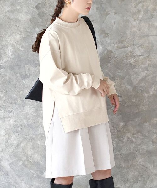 zootie（ズーティー） tシャツ ダンボールニット「サイドスリットプル