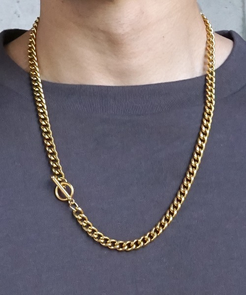 8/11までお値下げ❤パメオポーズ❤チェーンネックレス　2点セット❤ SBG by 7JEWELRY ネックレス 喜平マンテルチェーンネックレス8mm