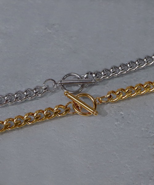 SBG by 7JEWELRY ネックレス 喜平マンテルチェーンネックレス8mm