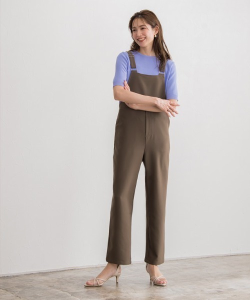 【ぴえろ】バッククロスサロペット ぴえろ】バッククロスサロペット ぴえろ】バッククロスサロペット