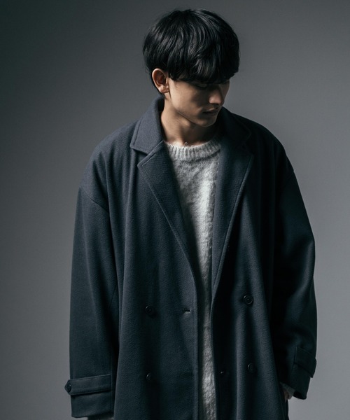 rokh  チェスターコート L rokh チェスターコート L シャギーロングコート(チェスターコート