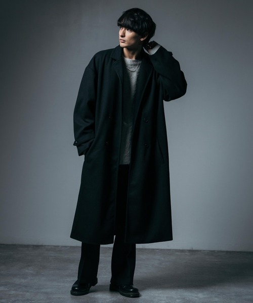 Rocky Monroe チェスターコート コート オーバーサイズ ロングダブル