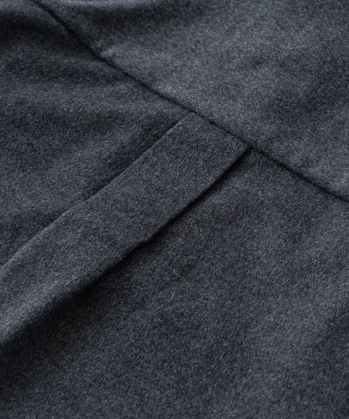 BRICK＆SONS シャツ ウールカシミヤナイロン リラックスCPOシャツ 