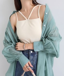 andmary  キャミソール Everyday lace camisole