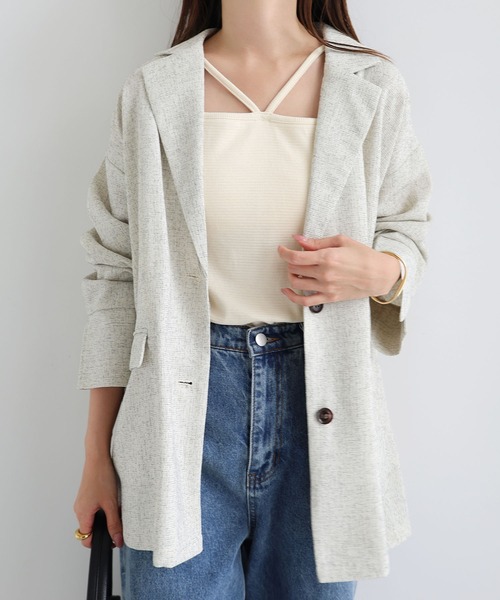 CLANE/ホルターネックカップイン/ベージュ/サイズ1 セール】HALTER NECK CUP IN TOPS（キャミソール）｜CLANE