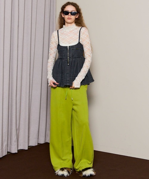 メゾンスペシャル トップス Embroidery Lace Tops