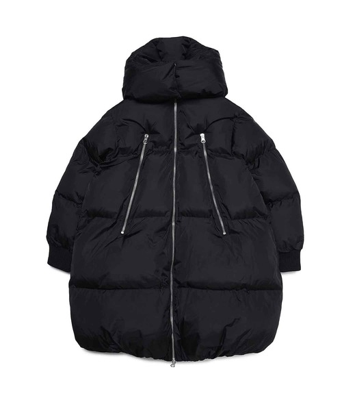MM6 Maison MARGIELA ブラック ダウンジャケット MM6 - エム エム シックス メゾン マルジェラ MM6 MAISON